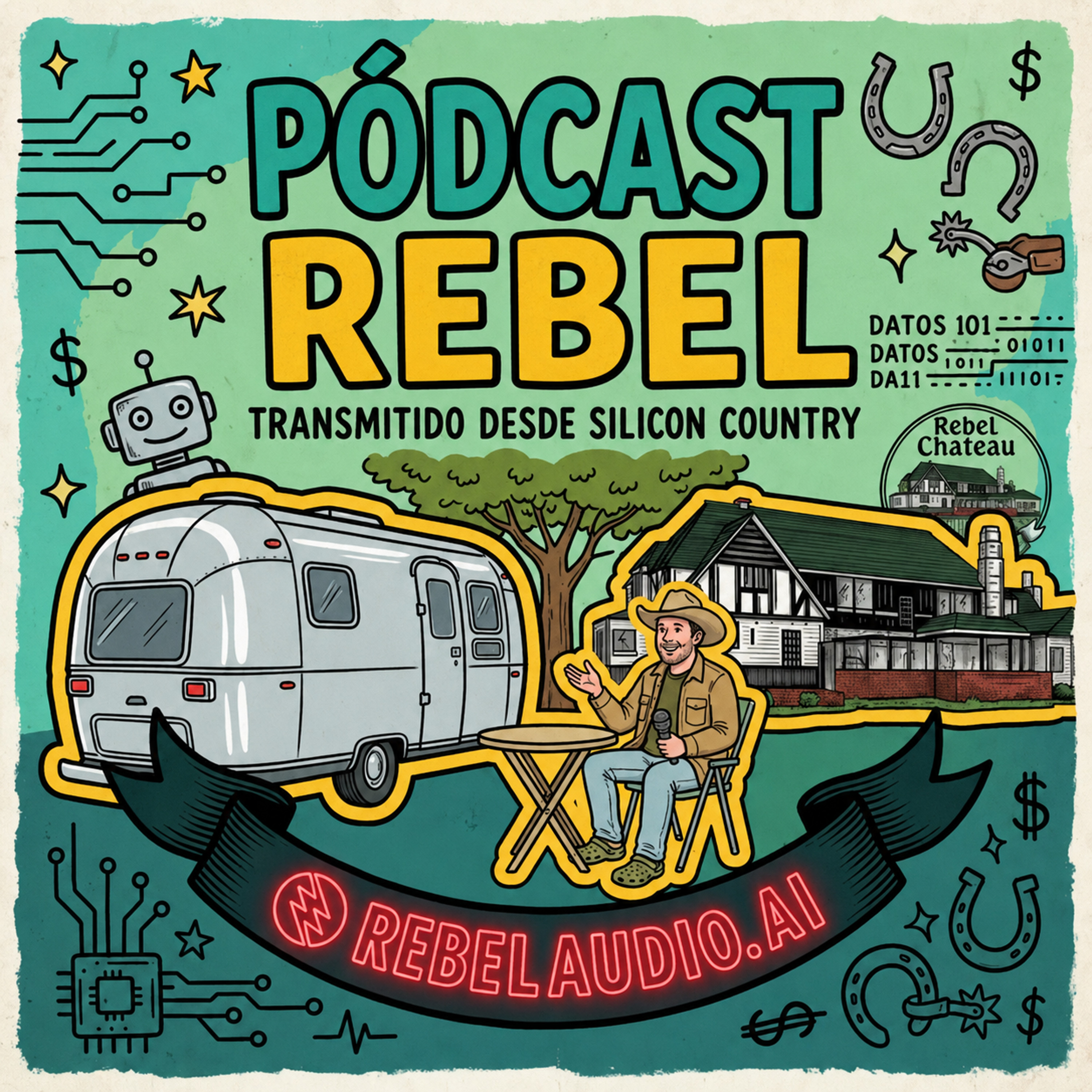 The Rebel Podcast (Spanish) podcast artwork