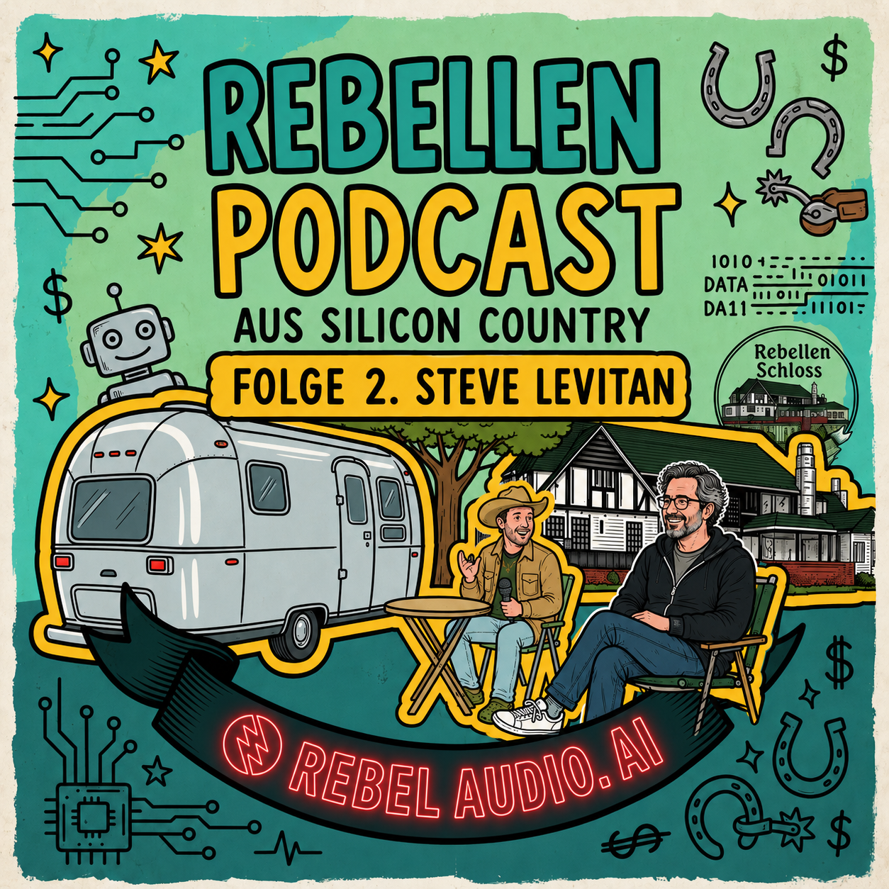 Der Rebel Podcast | Steve Levitan episode artwork