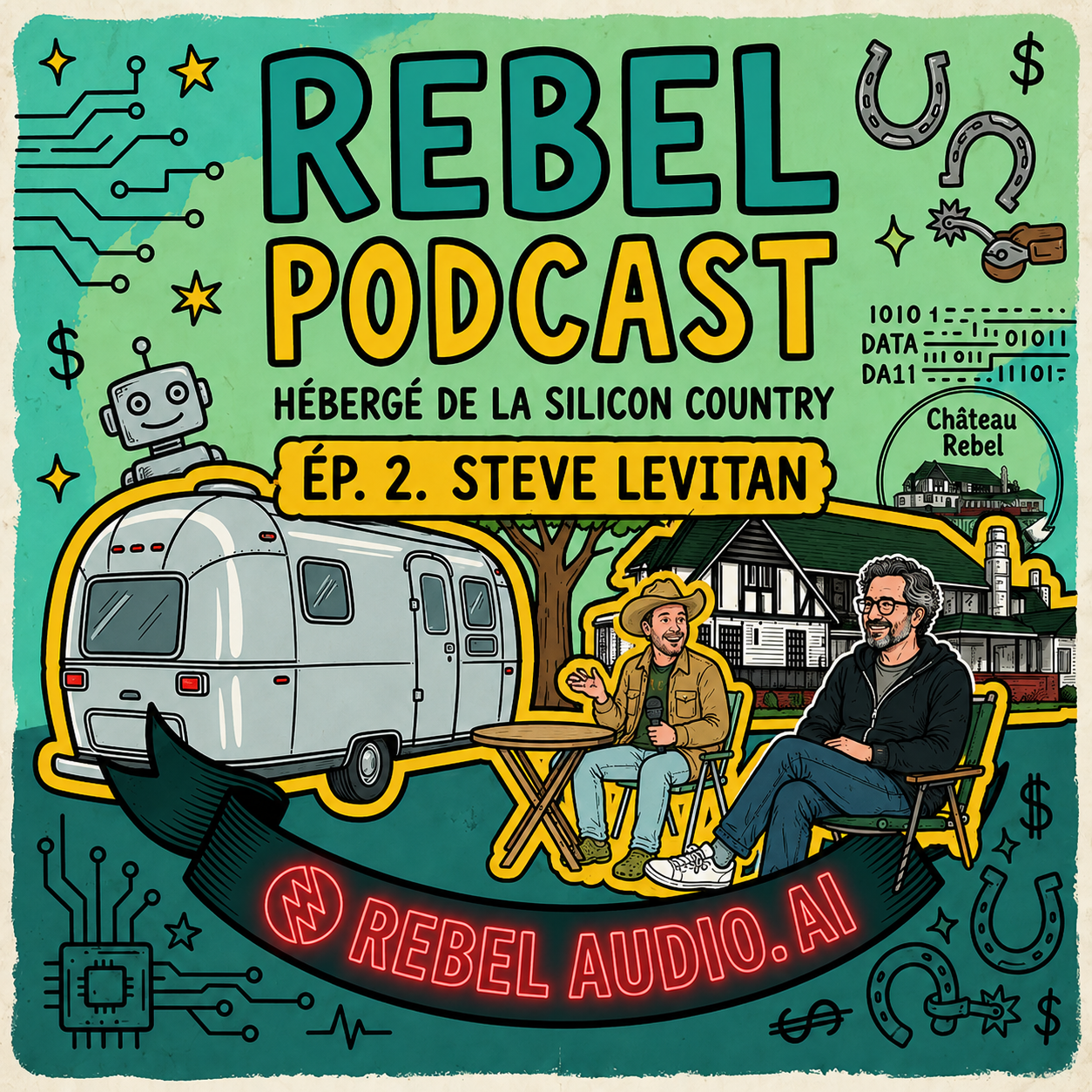 The Rebel Podcast | Steve Levitan episode artwork