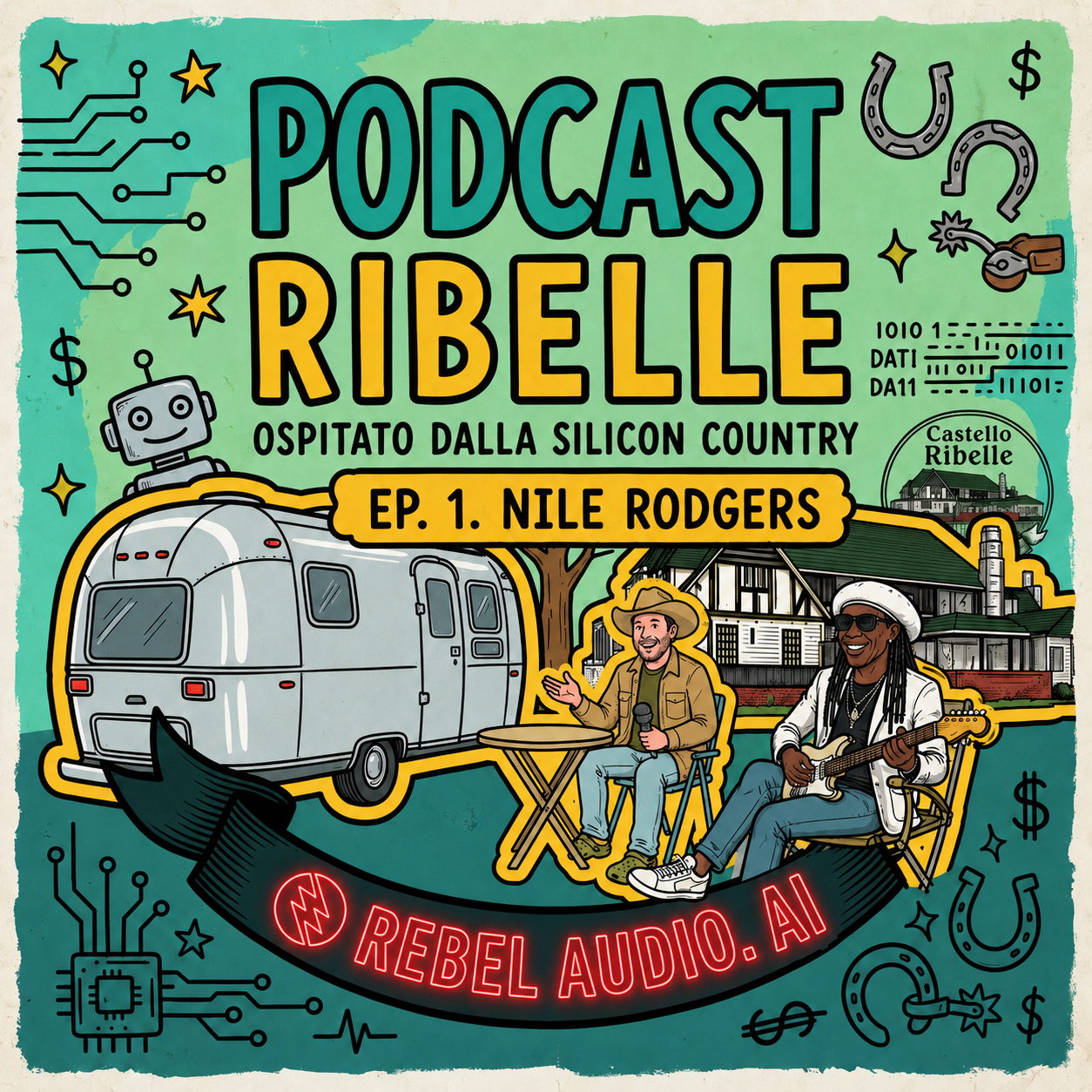Il Rebel Podcast | Nile Rodgers episode artwork