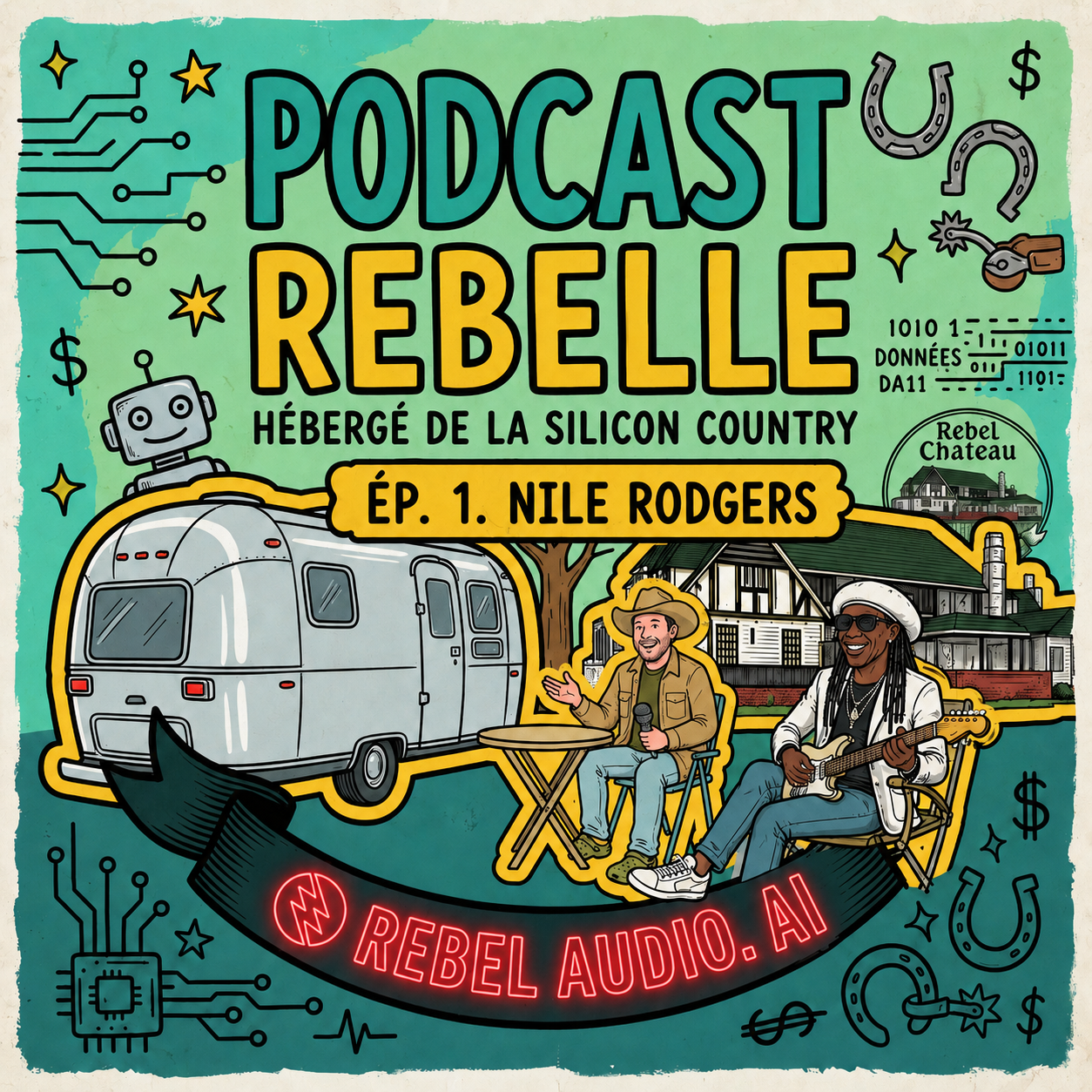 Le Rebel Podcast | Nile Rodgers episode artwork