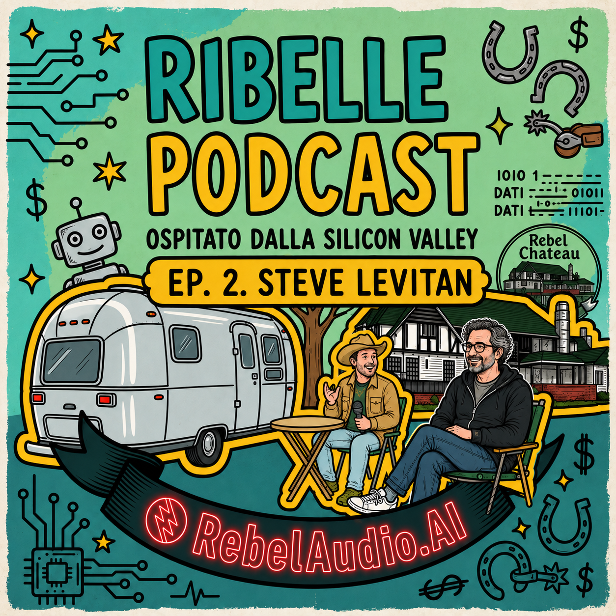 The Rebel Podcast | Steve Levitan episode artwork