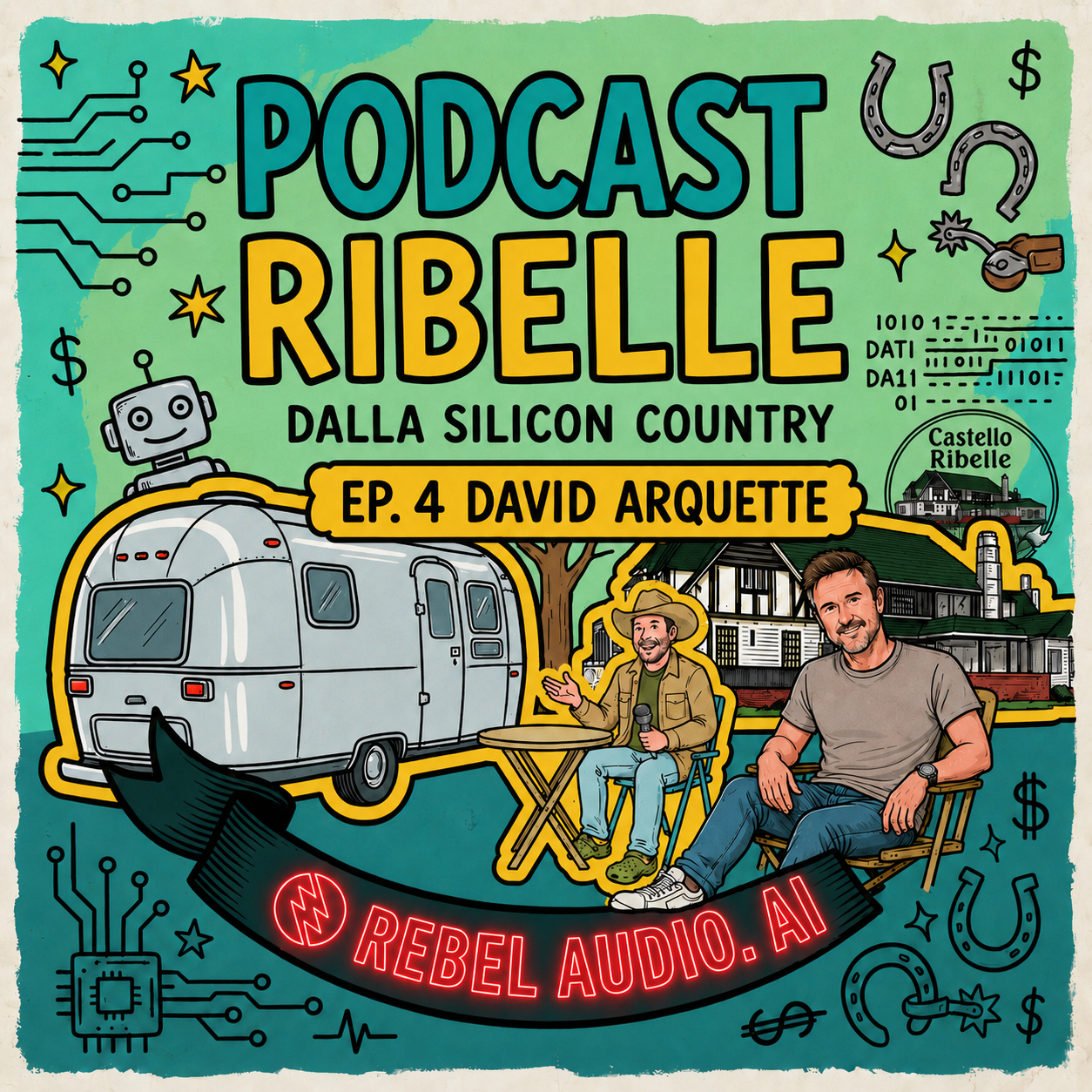The Rebel Podcast | David Arquette episode artwork