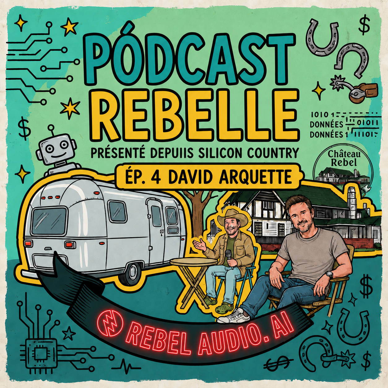 The Rebel Podcast | David Arquette episode artwork