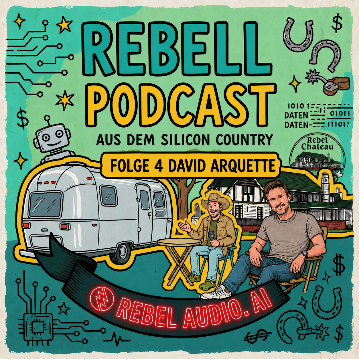The Rebel Podcast | David Arquette episode artwork